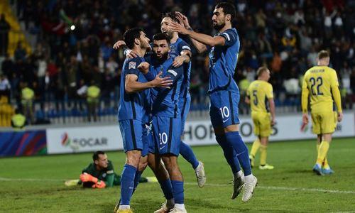 Казахстан решит судьбу Азербайджана в отборе на Евро-2024 по футболу