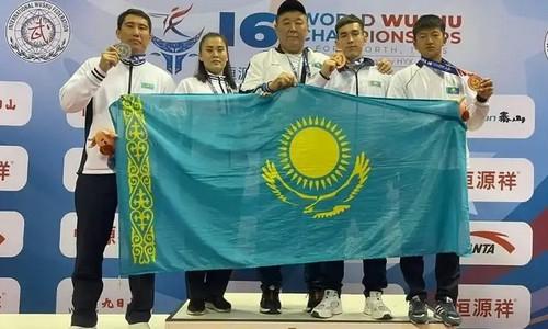 Сборная Казахстана по ушу завоевала четыре медали на чемпионате мира-2023 в США