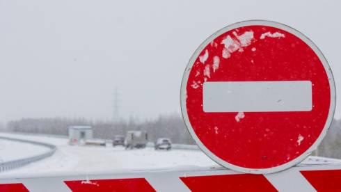 В Карагандинской области закрыли участок трассы Темиртау – Астана