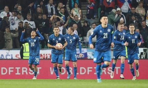 В сборной Казахстана выступили в защиту игрока команды после матча со Словенией