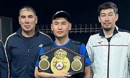 Казахстанский боксер с титулом WBA проведет бой в Турции