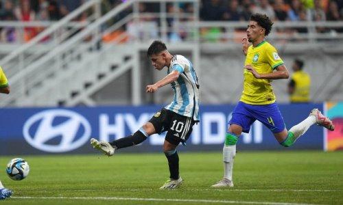 Хет-трик решил исход матча Бразилия — Аргентина на юношеском ЧМ-2023 по футболу