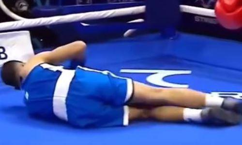 Узбекистанский боксер оформил зверский нокаут в первом раунде. Видео