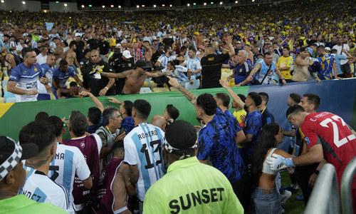 ФИФА отреагировала на беспорядки перед матчем Бразилия — Аргентина