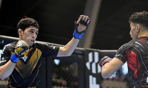 Казахстанский боец стал трехкратным чемпионом мира по ММА