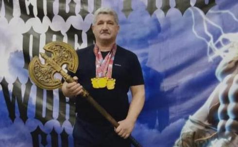Карагандинский ветеран стал победителем и призёром Кубка мира по пауэрлифтингу