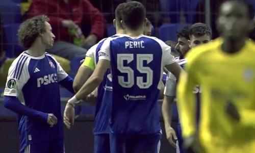Видео незабитого «Астаной» пенальти и двух голов в матче с загребским «Динамо»