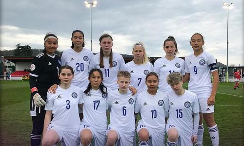 Назван стартовый состав юниорской женской сборной Казахстана на отборочный матч Евро-2025
