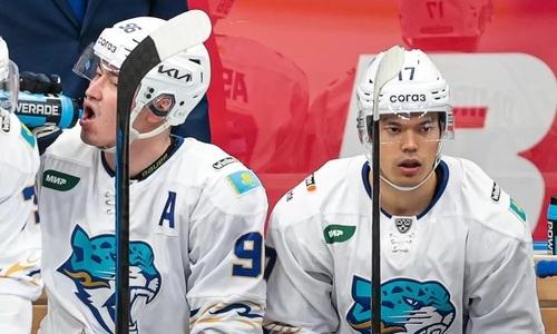 «Барыс» потерял хоккеиста сборной Казахстана перед матчем с топ-клубом КХЛ