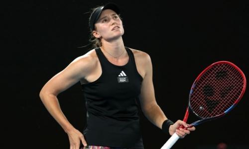 WTA оставила Елену Рыбакину без награды