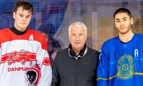 Назван лучший хоккеист сборной Казахстана в матче с Данией на молодежном ЧМ-2024