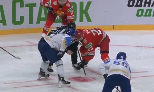 Разгромом с восемью шайбами завершился матч сборной Казахстана по хоккею