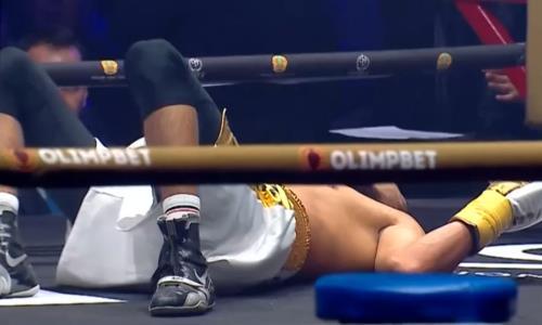 Видео полного боя чемпиона мира из Казахстана с шокирующим нокаутом после нокдауна
