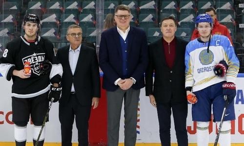 Назван лучший хоккеист сборной Казахстана в победном матче на Кубке Первого канала