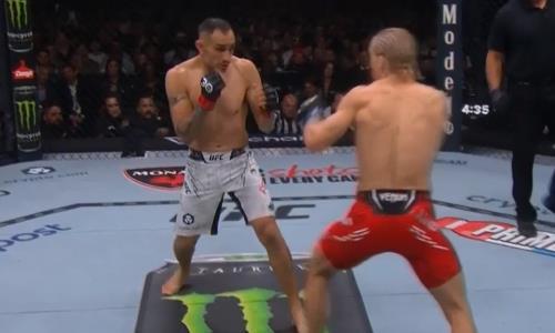Кровавый бой Тони Фергюсона перед Шавкатом Рахмоновым на UFC 296 вылился в избиение. Видео