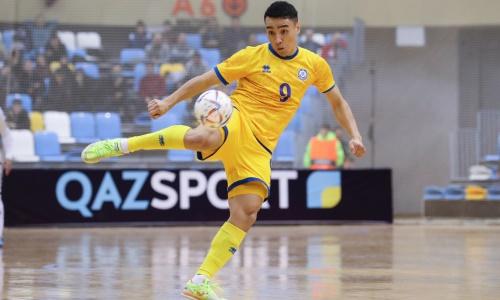 Нападающий «Кайрата» сыграл 55-й матч за сборную Казахстана