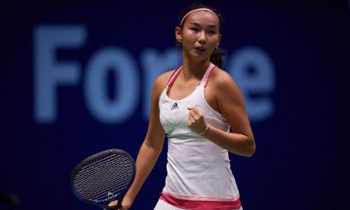 18-летняя теннисистка из Казахстана устроила разгром на турнире в Тунисе