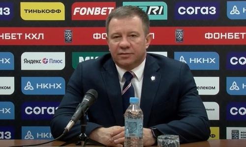 Главный тренер «Нефтехимика» выразил недовольство после победы над «Барысом»