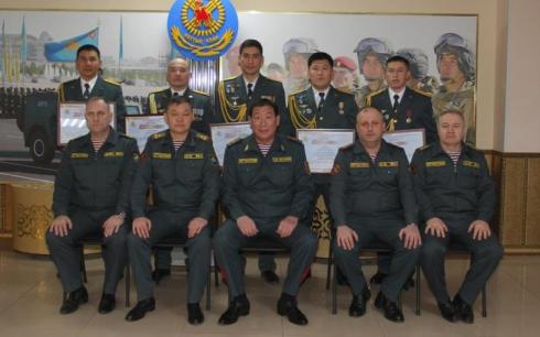 Карагандинец стал лучшим офицером Нацгвардии республики Казахстан