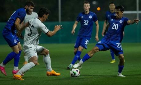 Победой завершился матч сборной Казахстана по футболу