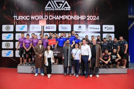 Казахстанские грэпплеры стали лучшими на «Turkic Wolrd Championship 2024»