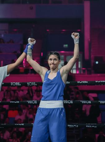 Кызайбай победила в битве за медаль Кубка мира