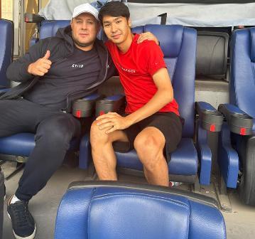 В большой футбол Сейдахмет попал благодаря Кузнецову