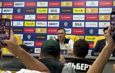 Дмитрий Огай назвал творцов успеха «Кайрата» в Лиге Чемпионов