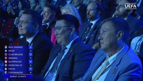 Кайрат узнал всех своих соперников в Лиге чемпионов