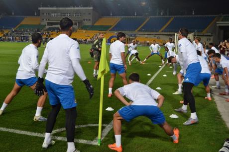 Как Реал на Абая тренировался