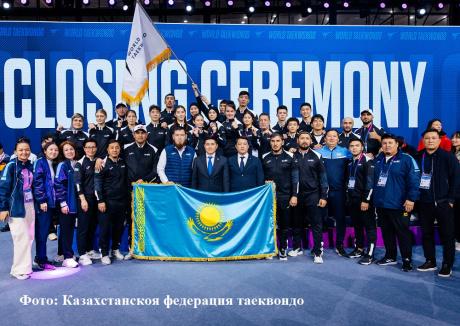 Казахстанские таеквонисты завершили Чемпионат мира с двумя медалями