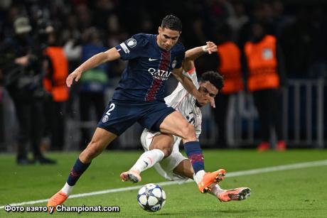 ПСЖ впервые потерял очки в рамках текущего ЛЧ