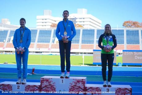 Фаина Мейрманова установила рекорд Сурдлимпийских игр и стала чемпионкой