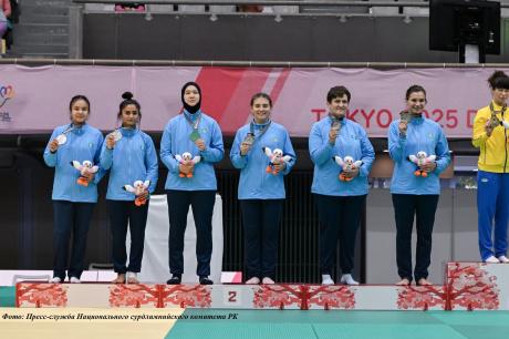 Сборная Казахстана по сурдо дзюдо стала сильнейшей в мире