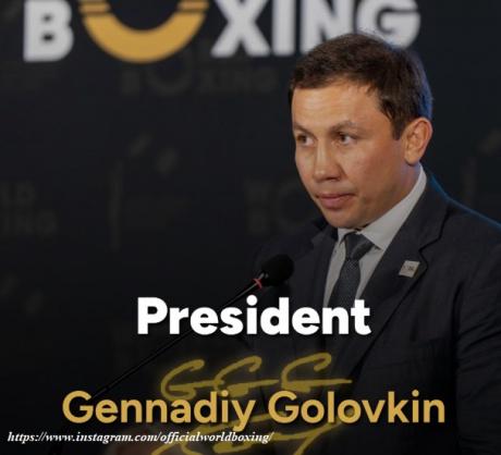 Головкин официально возглавил World Boxing