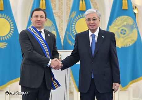 Токаев наградил Головкина орденом «Барыс» I степени