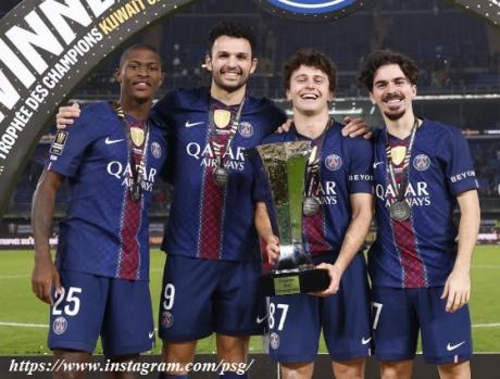 ПСЖ забрал Суперкубок Франции