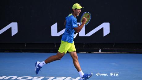 Зангар Нурланулы вышел в полуфинал Juniors Australian Open