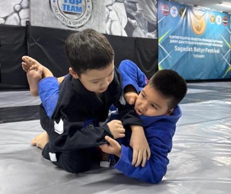«Будущее без наркотиков»: турнир по джиу-джитсу прошел в Алматинской области