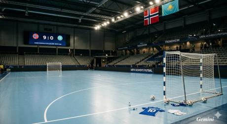 Казахстанки крупно проиграли команде из Норвегии по футзалу