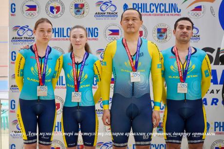 Қазақстандық пара велошабандоздар Азия чемпионатының күміс жүлдегері атанды