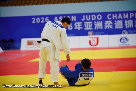 Әділет Алмат дзюдодан Азия чемпионатының алтыны үшін айқасады