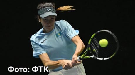 Анна Данилина вышла в полуфинал турнира WTA 500 во Франции