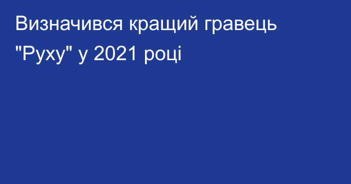 Визначився кращий гравець 