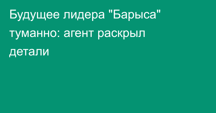 Будущее лидера 