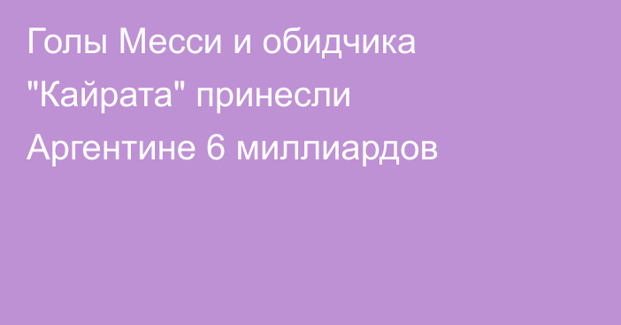 Голы Месси и обидчика 