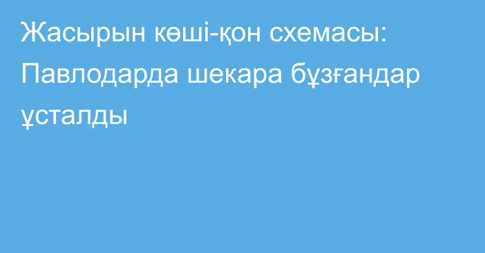 Жасырын көші-қон схемасы: Павлодарда шекара бұзғандар ұсталды