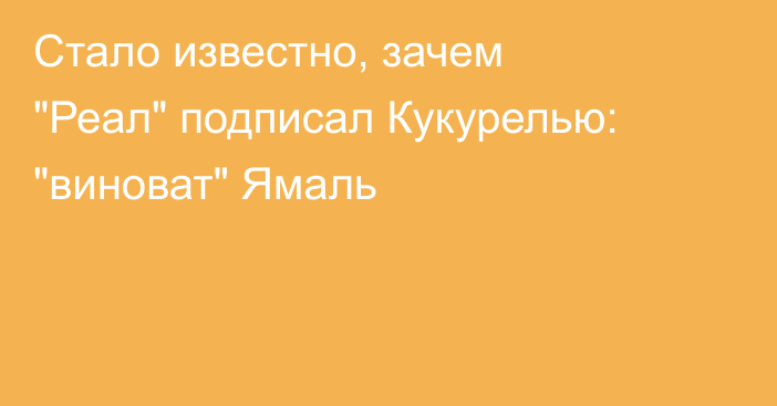 Стало известно, зачем 
