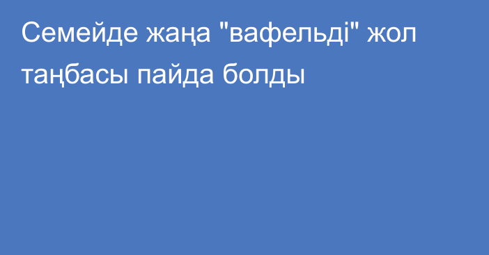 Семейде жаңа 