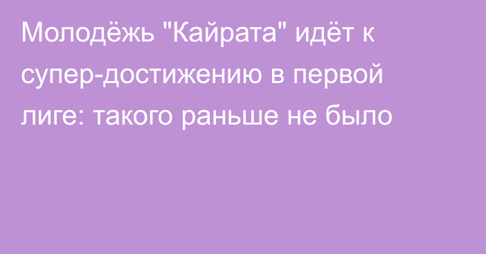 Молодёжь 